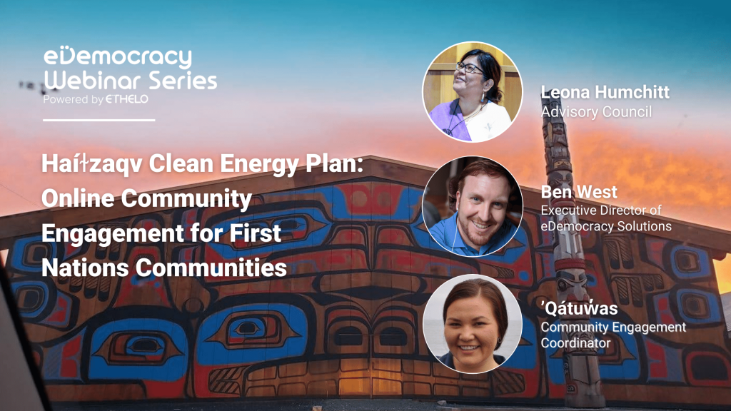 Haíɫzaqv Clean Energy Plan: Online Community Engagement for First Nations Communities